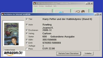 Internet-Buchabfrage